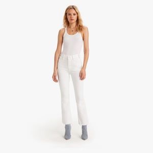 MOTHER The Hustler Ankle Fray Jeans